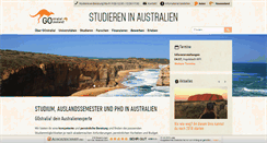 Desktop Screenshot of gostralia.de